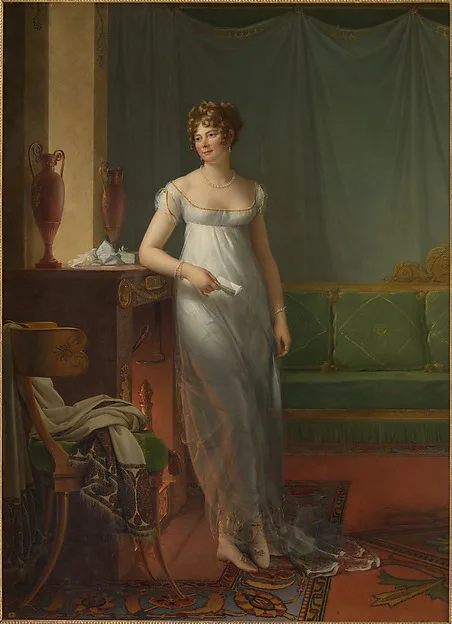 François Gérard, Madame Charles Maurice de Talleyrand Périgord (1761–1835)