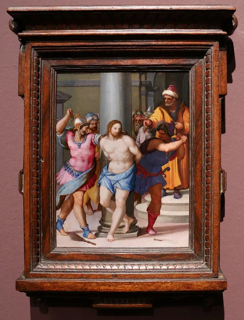 Alessandro Allori, Flagellation of Jesus Christ