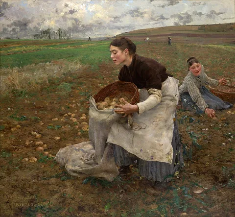 Jules Bastien-Lepage, October (Saison d'octobre)