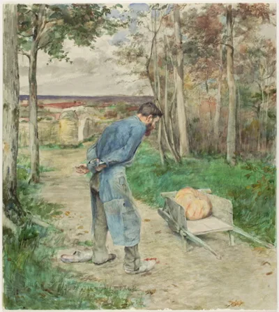 Jules Bastien-Lepage, The Acorn and the Pumpkin