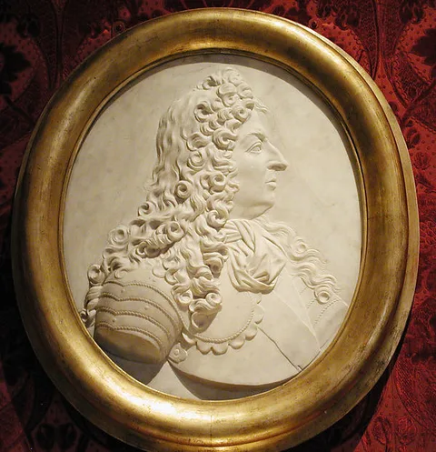 François Girardon, Portrait relief of Louis XIV (1638–1715)