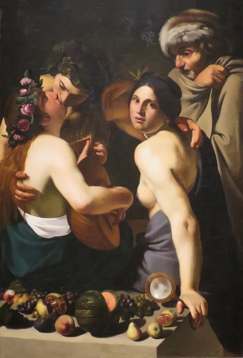 Bartolomeo Manfredi, Allegory of the Four Seasons