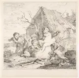 Charles-Joseph Natoire, L'Hiver from the Four Seasons