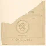 Pierre-François-Léonard Fontaine, Project for a Fountain for La Place du Carrousel