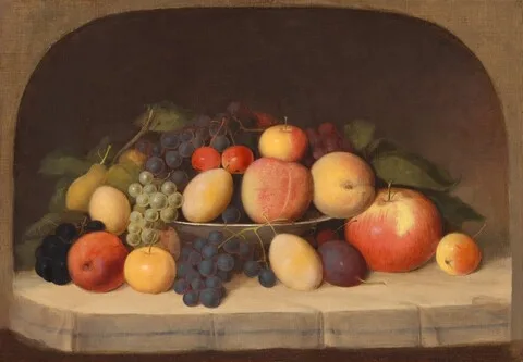 Robert Seldon Duncanson, Fruit Still Life