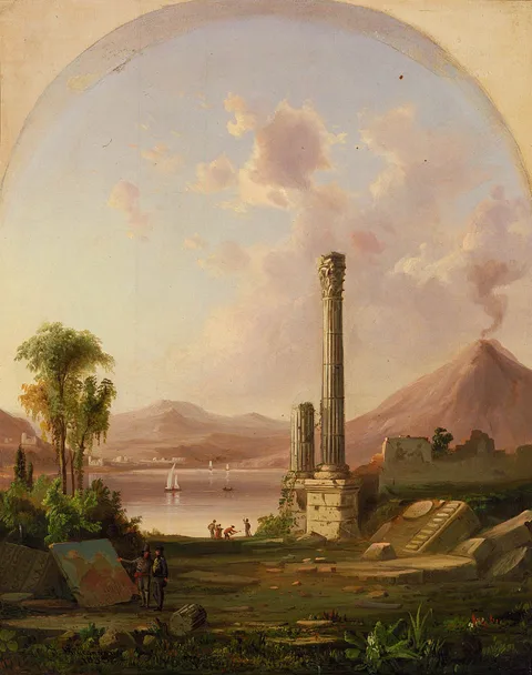 Robert Seldon Duncanson, Pompeii