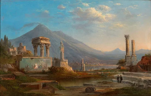Robert Seldon Duncanson, Vesuvius and Pompeii