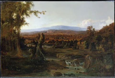 Robert Seldon Duncanson, Landscape with Shepherd