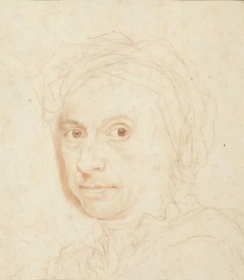 Anton von Maron, Studie voor een portret van een man