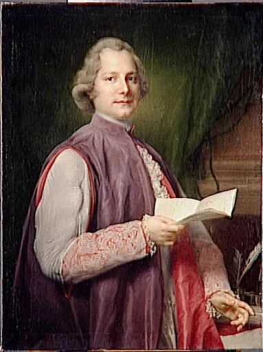 Anton von Maron, Portrait of Monsignore Francesco Carafa