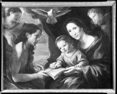 Antonio Gherardi, Saint Anne Teaching the Virgin to Read