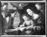 Antonio Gherardi, Saint Anne Teaching the Virgin to Read