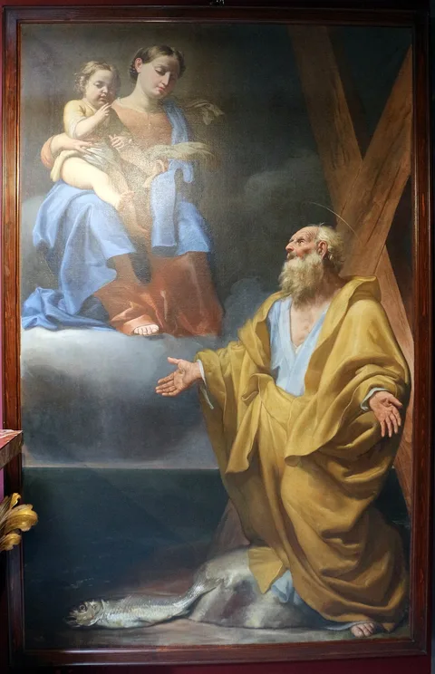 Antonio Gherardi, Madonna with Child and St. Andrew