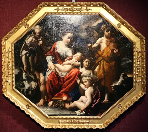 Antonio Gherardi, The Holy Family