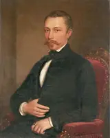 Miklós Barabás, Portrait of a Man