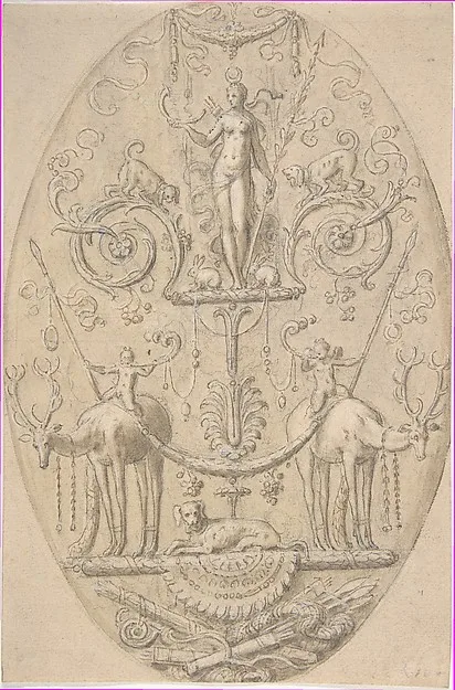 Antoine Caron, Diana with Attributes of the Hunt