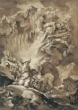 Gabriel François Doyen, The Deliverance of Cybele, an Allegory of the Seasons
