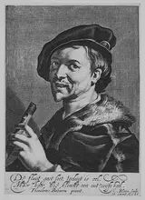Cornelis Bloemaert, The Man with the Flute