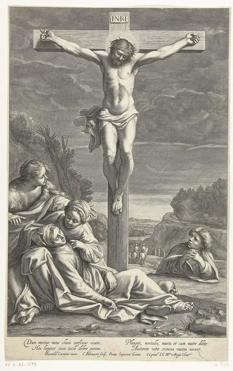 Cornelis Bloemaert, Crucifixion