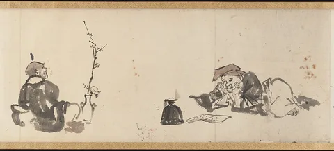 Kawanabe Kyōsai, Frolicking Figures and Animals