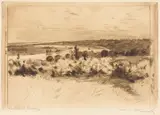 Norbert Goeneutte, The Seine at Quilleboeuf (La Seine a Quilleboeuf)