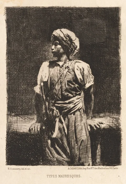 Norbert Goeneutte, Types Mauresques