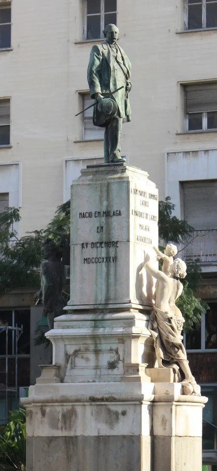 Mariano Benlliure, Marquis of Larios Monument