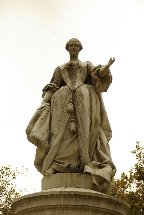 Mariano Benlliure, Statue of Maria Bárbara de Bragança (1711-1758), infanta of Portugal