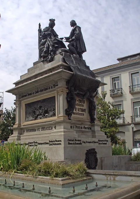 Mariano Benlliure, Monument to Isabella I of Castile and Christopher Columbus