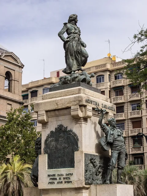 Mariano Benlliure, Agustina de Aragón memorial