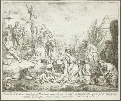 Pierre Subleyras, The Brazen Serpent of Moses