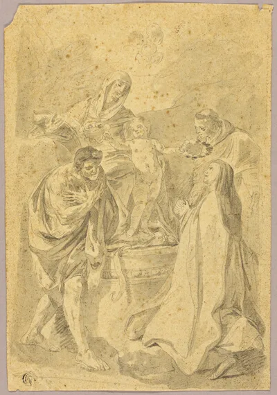 Pierre Subleyras, Madonna and Child with Three Saints
