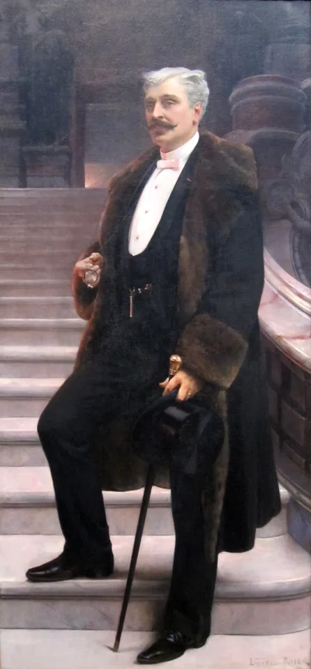 Lionel Royer, Portrait of Comte d'Adhémar de Cransac