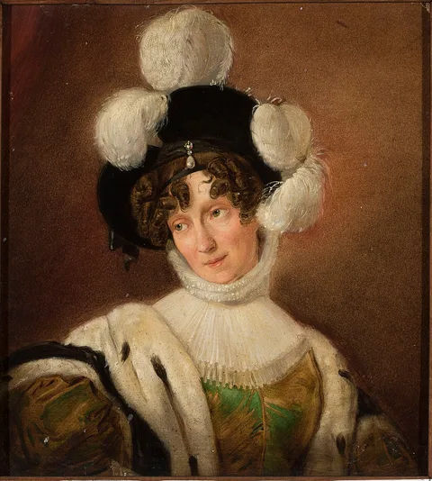 Giuseppe Molteni, Portrait of Zofia Potocka née Branicka