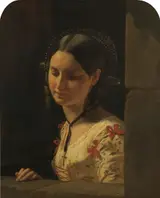 Giuseppe Molteni, A Roman Lady