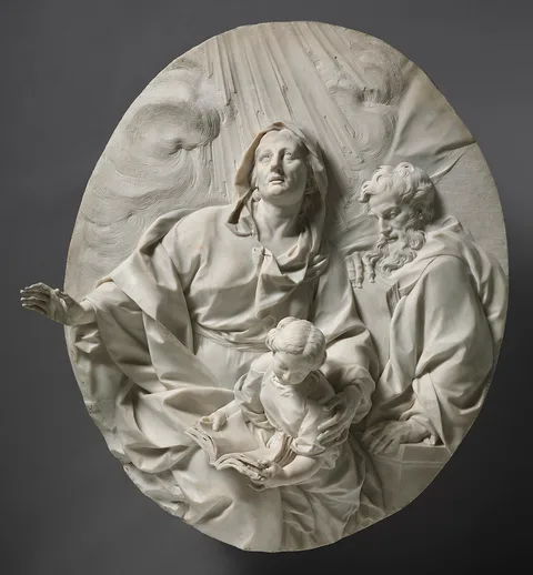 Giuseppe Mazzuoli, Education of the Virgin