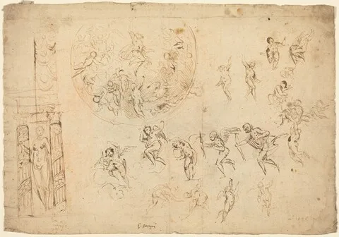Giulio Campi, An Ascension and Other Studies