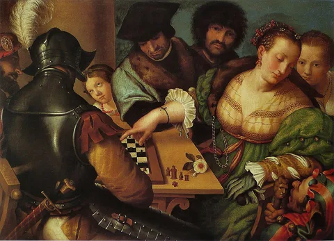 Giulio Campi, Game of Chess
