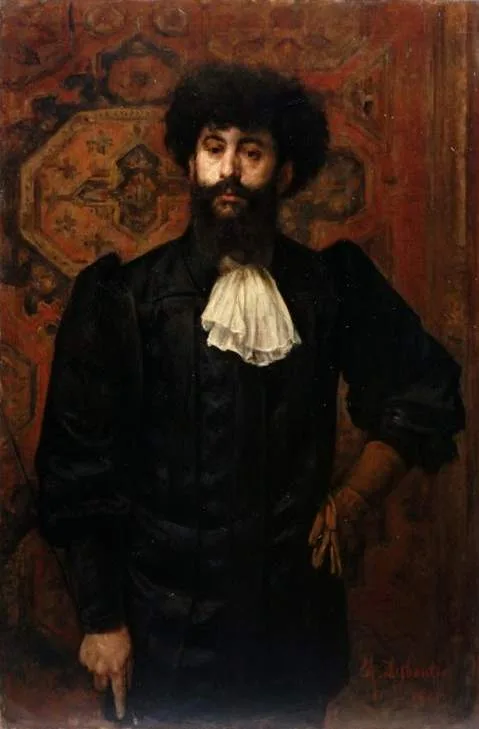 Marcellin Desboutin, Portrait of Sâr Mérodack Joséphin Péladan