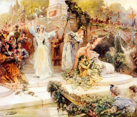 Georges Clairin, The Party
