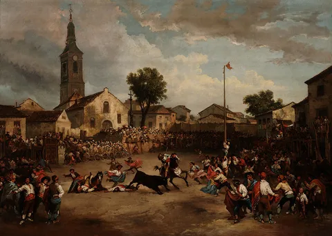 Lucas Velázquez, Bullfight and greasy pole
