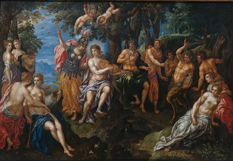 Denis van Alsloot, The contest between Apollo and Pan