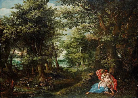Denis van Alsloot, Landscape with Cephalus and Procris