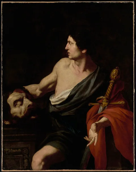 Pietro Novelli, David with the Head of Goliath