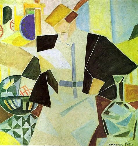 Rafael Barradas, Woman at the Cafe