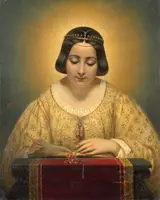 Joseph-Désiré Court, Countess de Pagès, née de Cornellan, as St Catherine