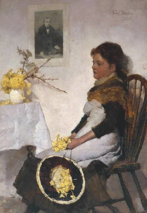 Frank Bramley, Primrose Day