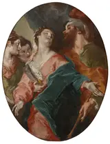 Giuseppe Bazzani, Esther and Ahasverus