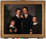 Friedrich Carl Gröger, Four members of the Sillem family: Carl (1802-1876), Wilhelm (1804-1885), Ernst (1807-1861), Adolph Hieronymus (1811-1884)