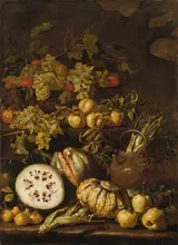 Pietro Paolo Bonzi, Still Life with Fruit